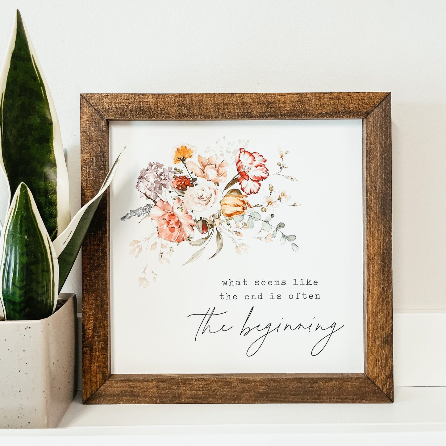 The Beginning Sign