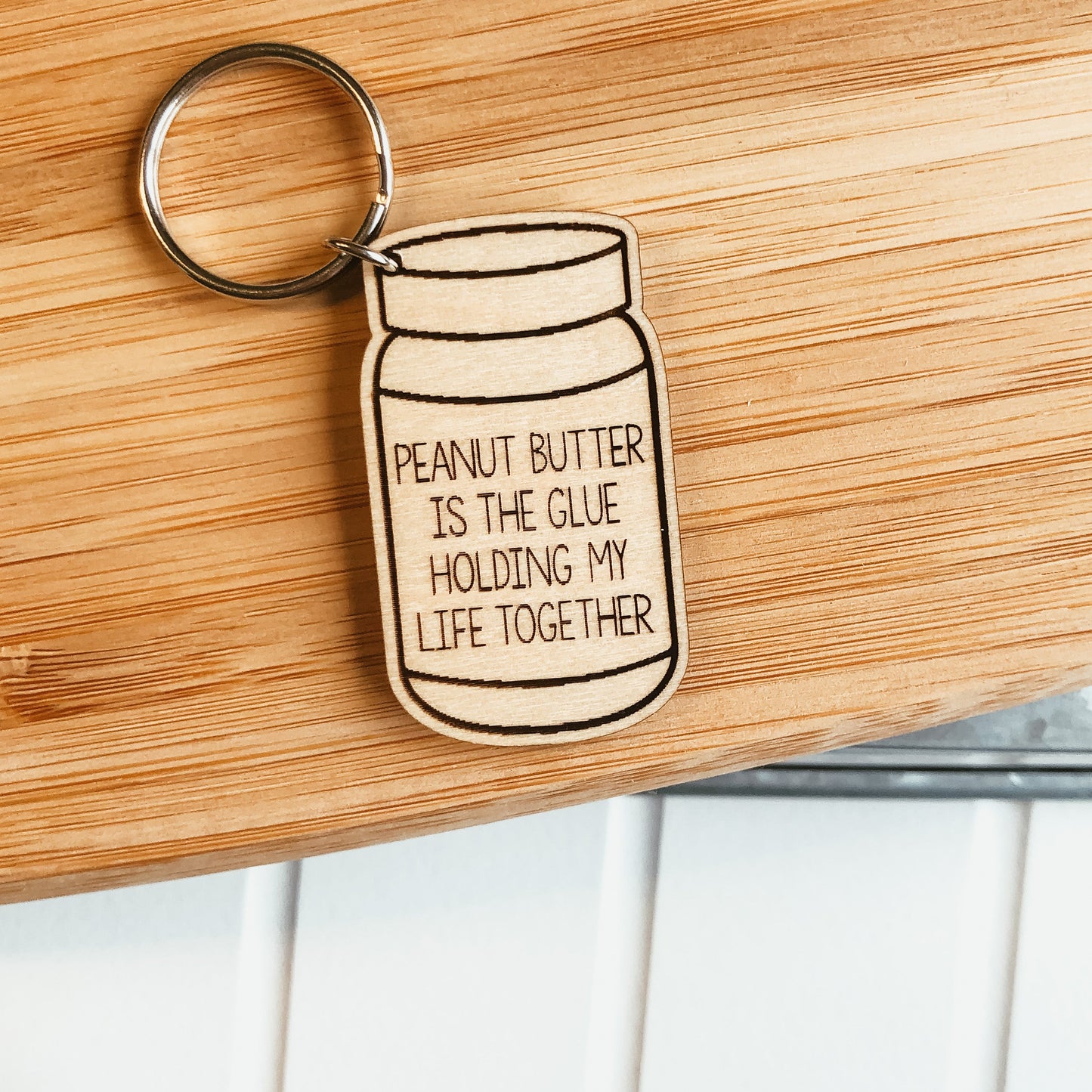 Peanut Butter Keychain