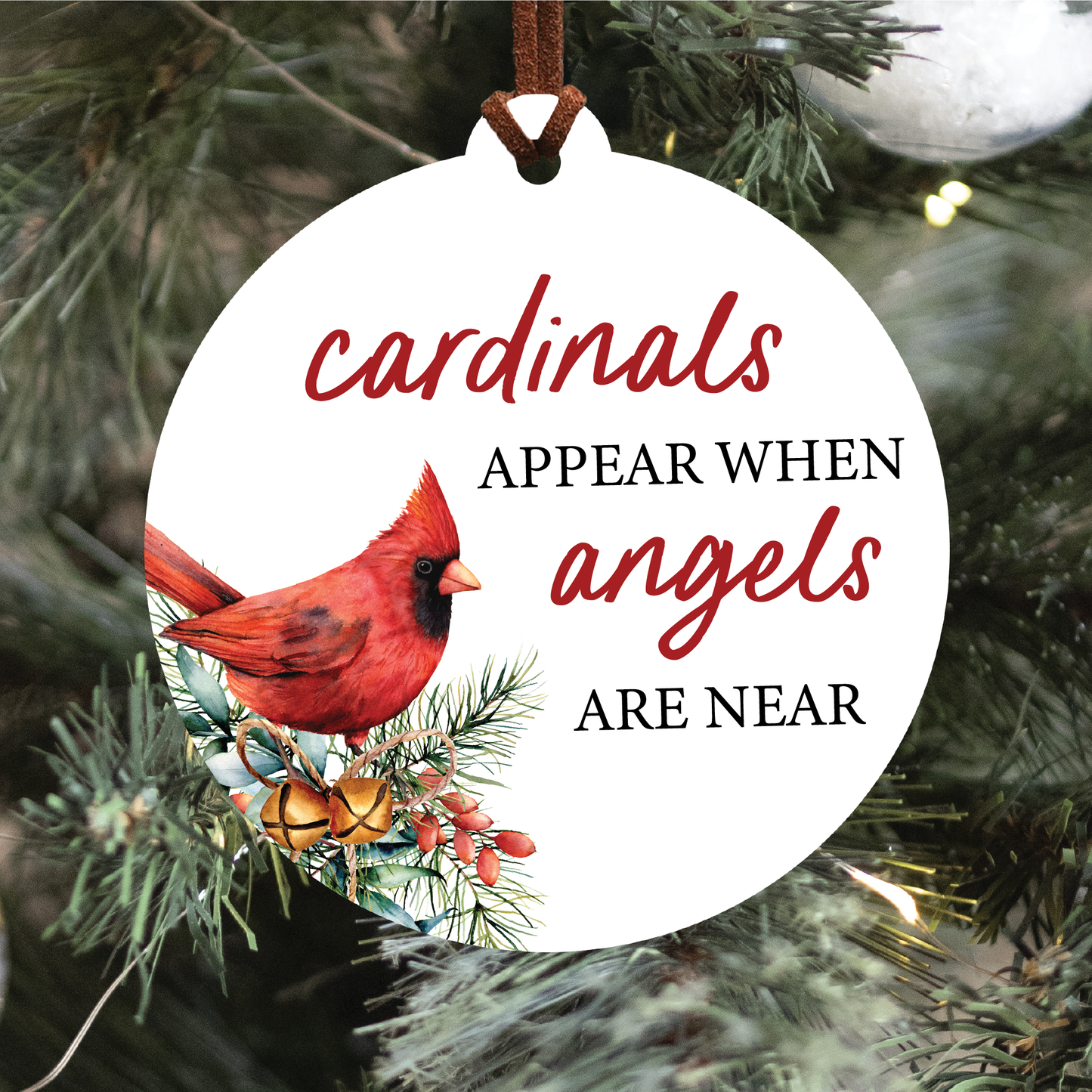 Red Cardinal Christmas Ornament