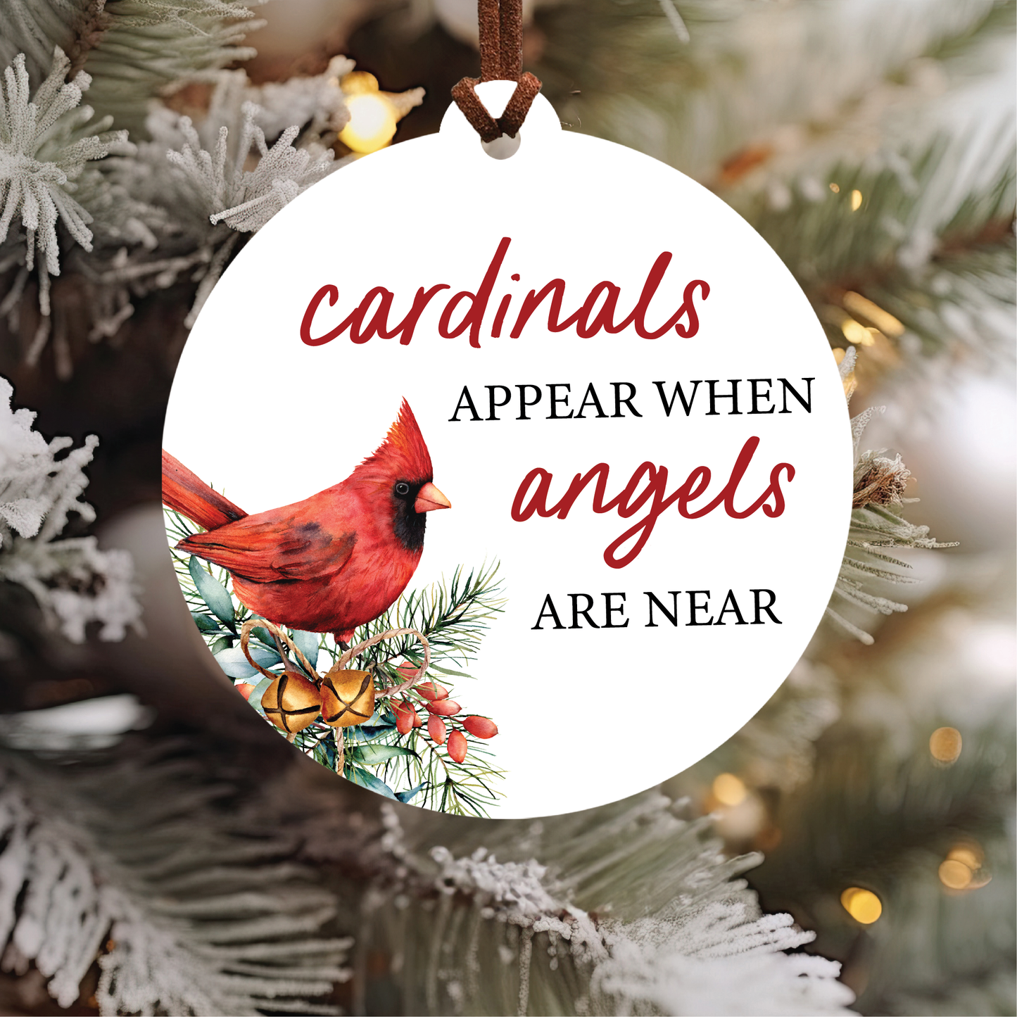 Red Cardinal Christmas Ornament