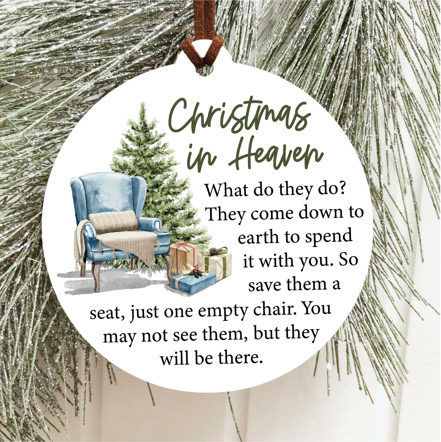 Christmas In Heaven Christmas Ornament