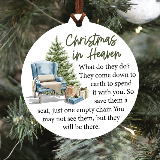 Christmas In Heaven Christmas Ornament