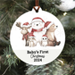 Baby's First Christmas Ornament | Festive Friends Collection