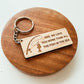 Fish In The Sea Dad Keychain