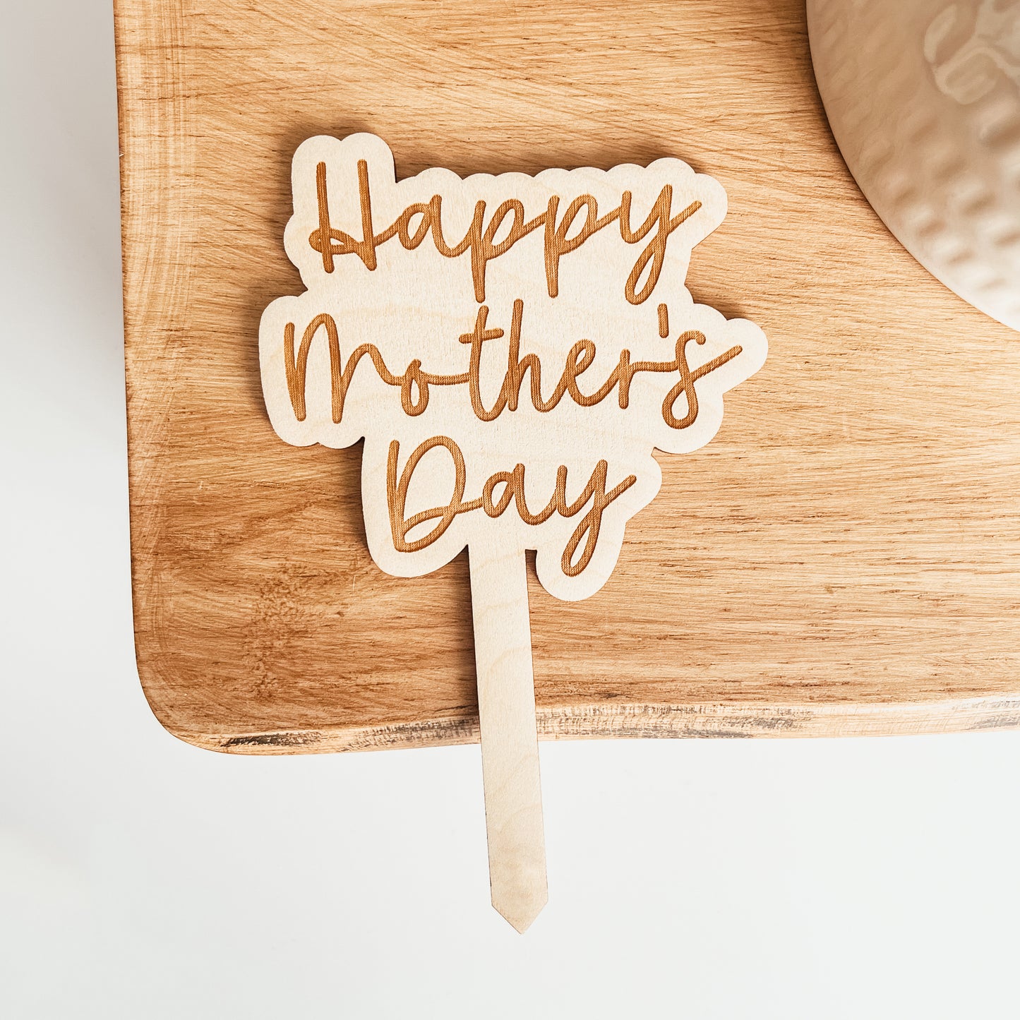 Happy Mother's Day Wooden Plant Marker