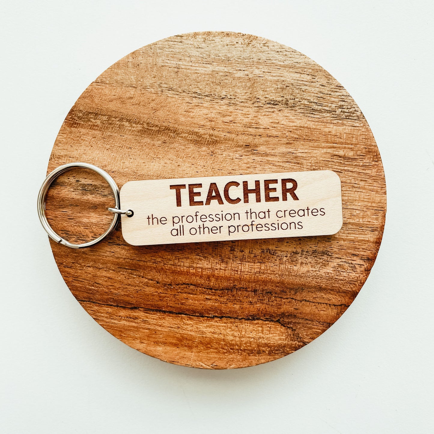 Teacher Quote Keychain