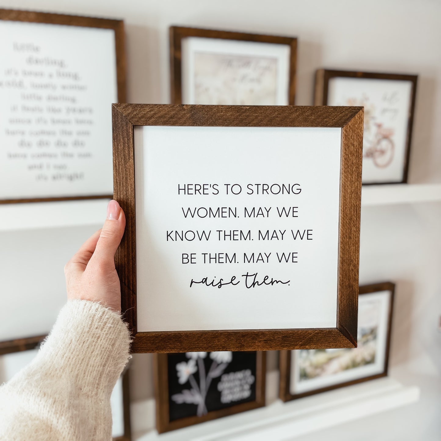 Strong Women Sign