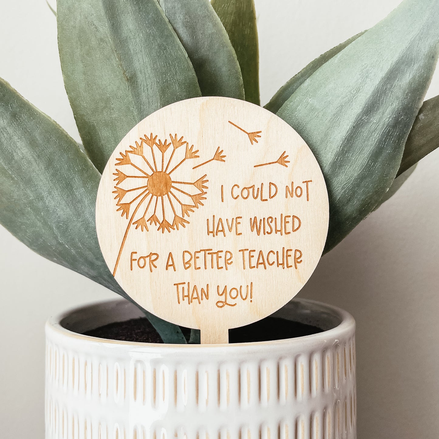 Teacher Appreciation Plant Marker