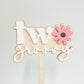 Two Groovy Cake Topper
