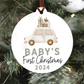 Baby's First Christmas Ornament | Six Images To Choose From