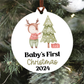 Baby's First Christmas Ornament | Woodland Collection