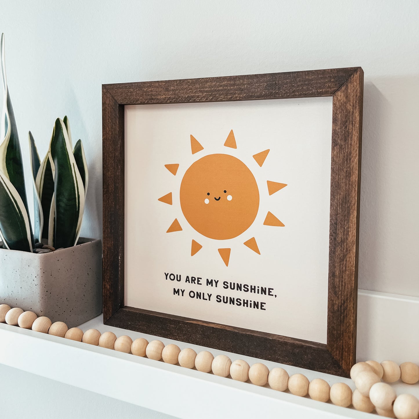 You Are My Sunshine Boho Sun Sign