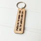 Adopt All The Dogs Keychain