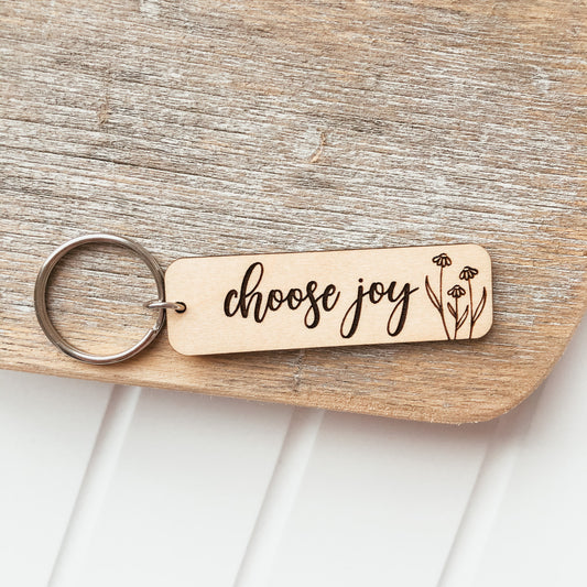 Choose Joy Keychain