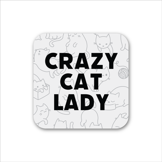 Crazy Cat Lady Magnet