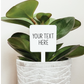 Custom Plant Marker
