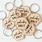 Good Vibes Only Keychain
