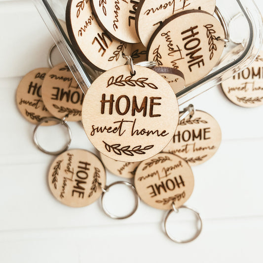 Home Sweet Home Keychain
