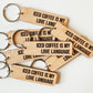 Iced Coffee Keychain