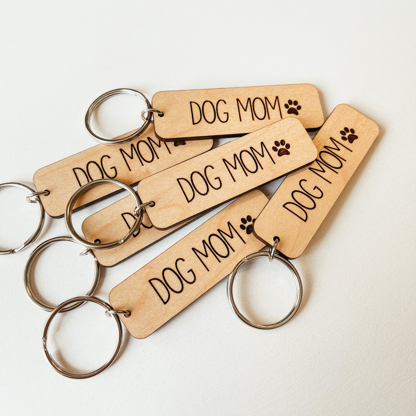 Dog Mom Keychain