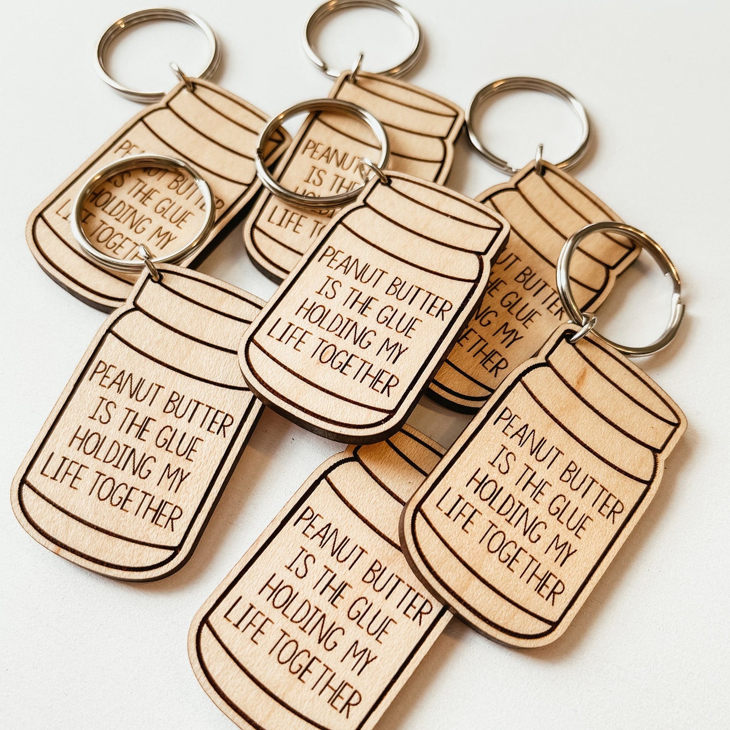 Peanut Butter Keychain