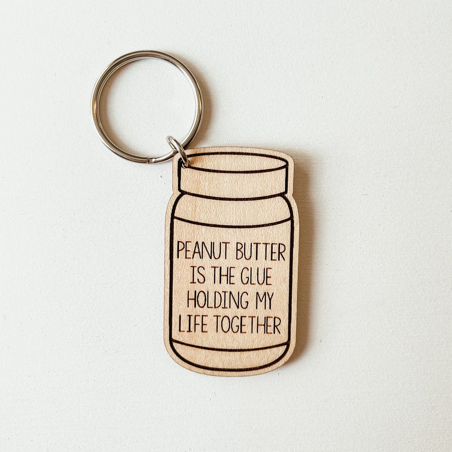 Peanut Butter Keychain