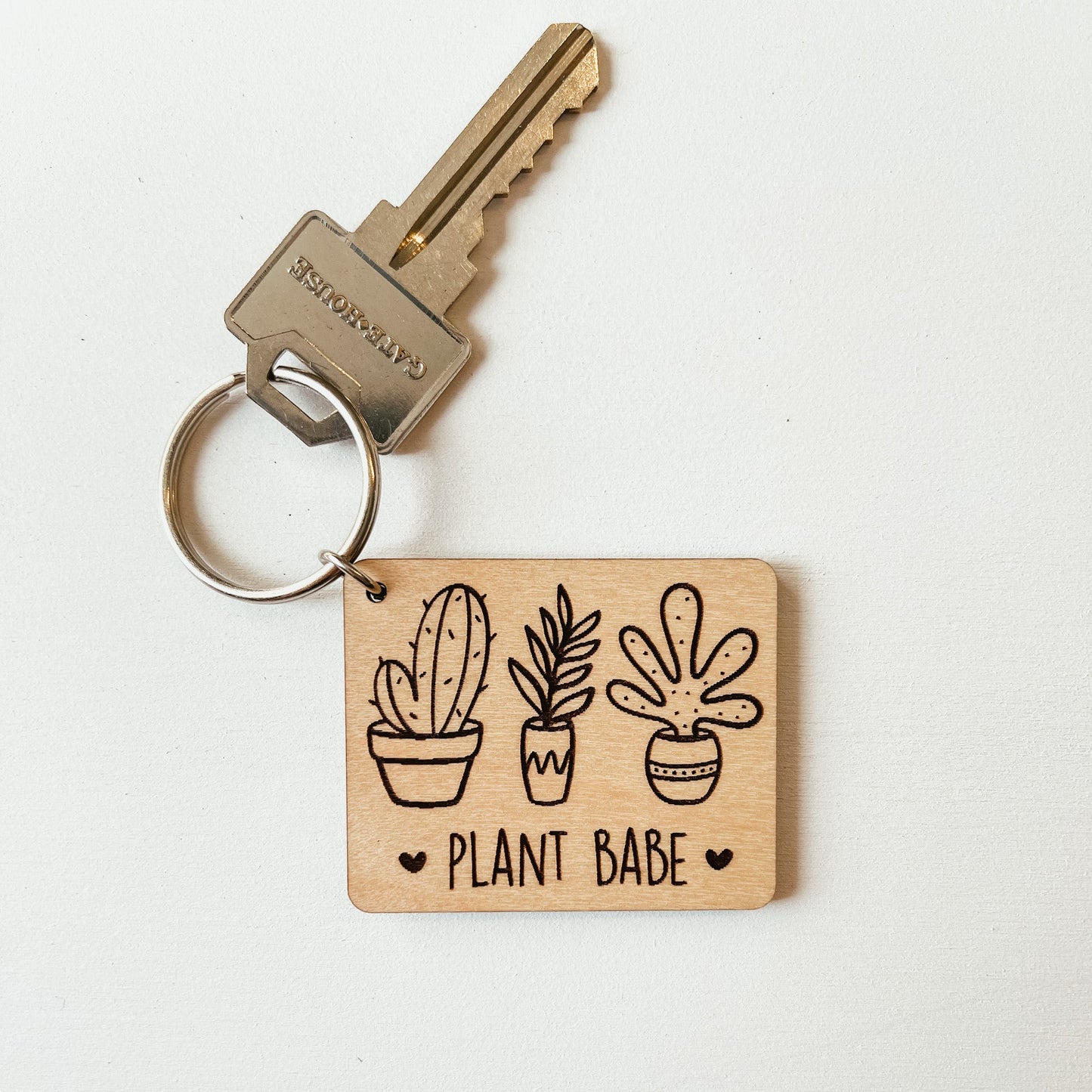 Plant Babe Keychain