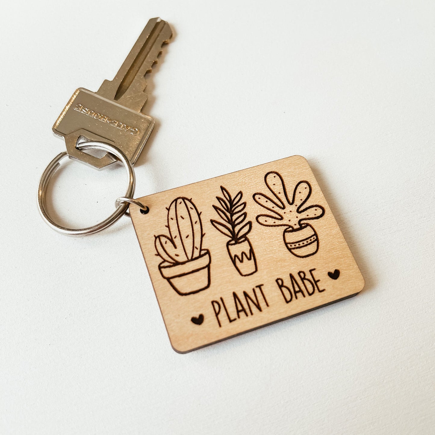 Plant Babe Keychain