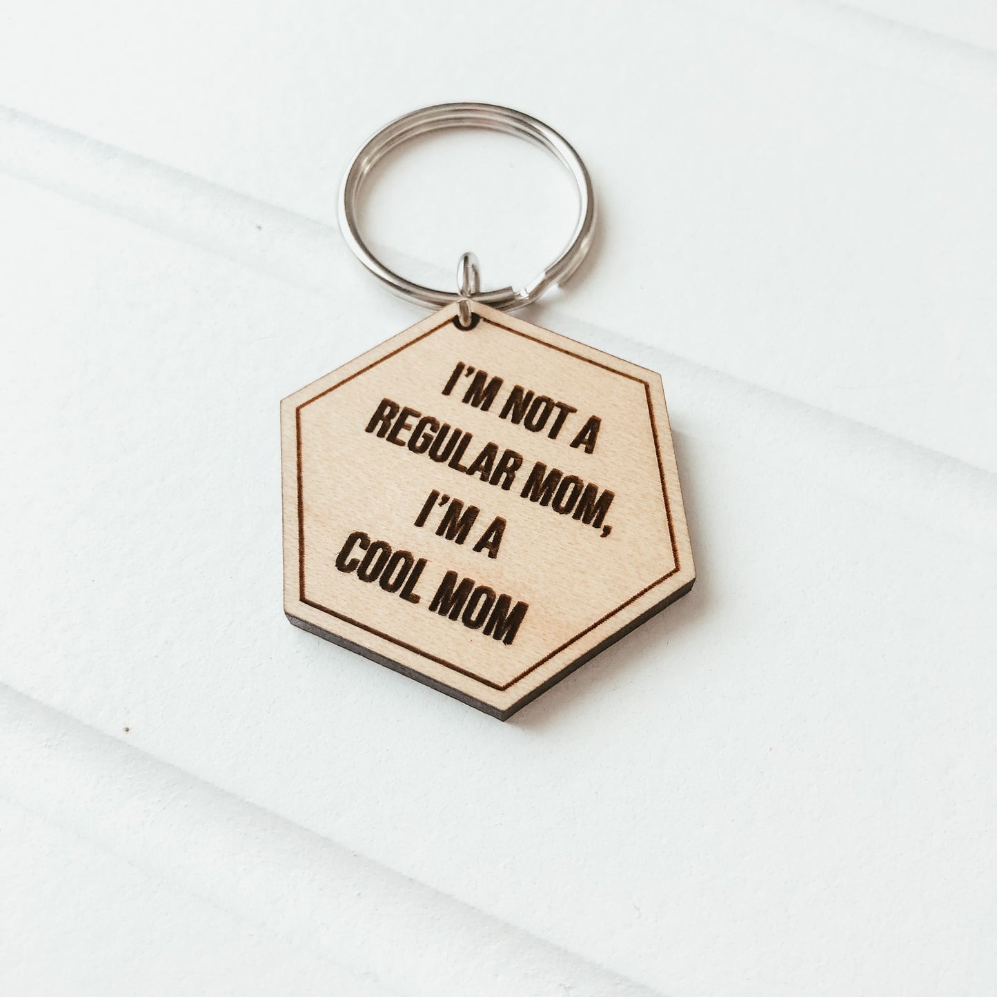 Not a Regular Mom Keychain