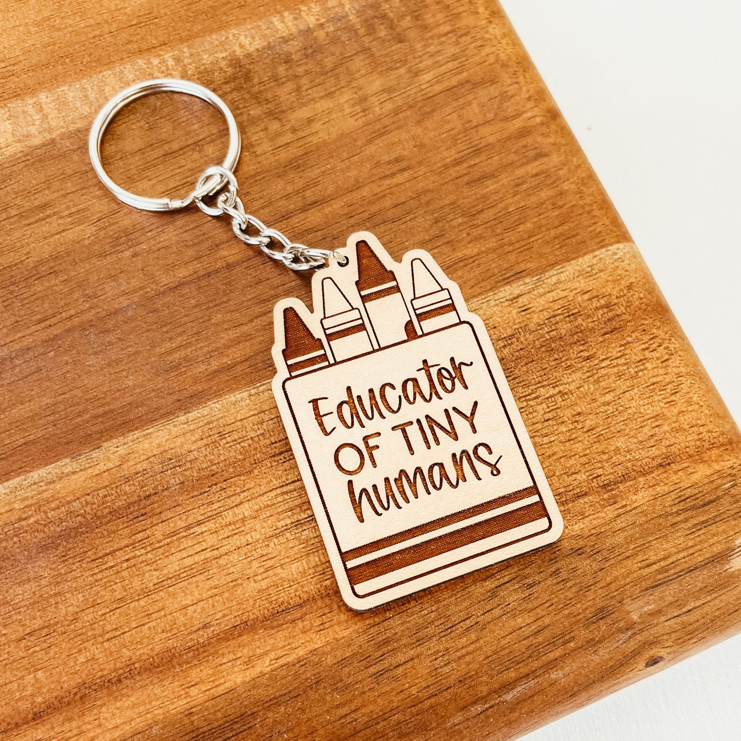 Educator Of Tiny Humans Keychain