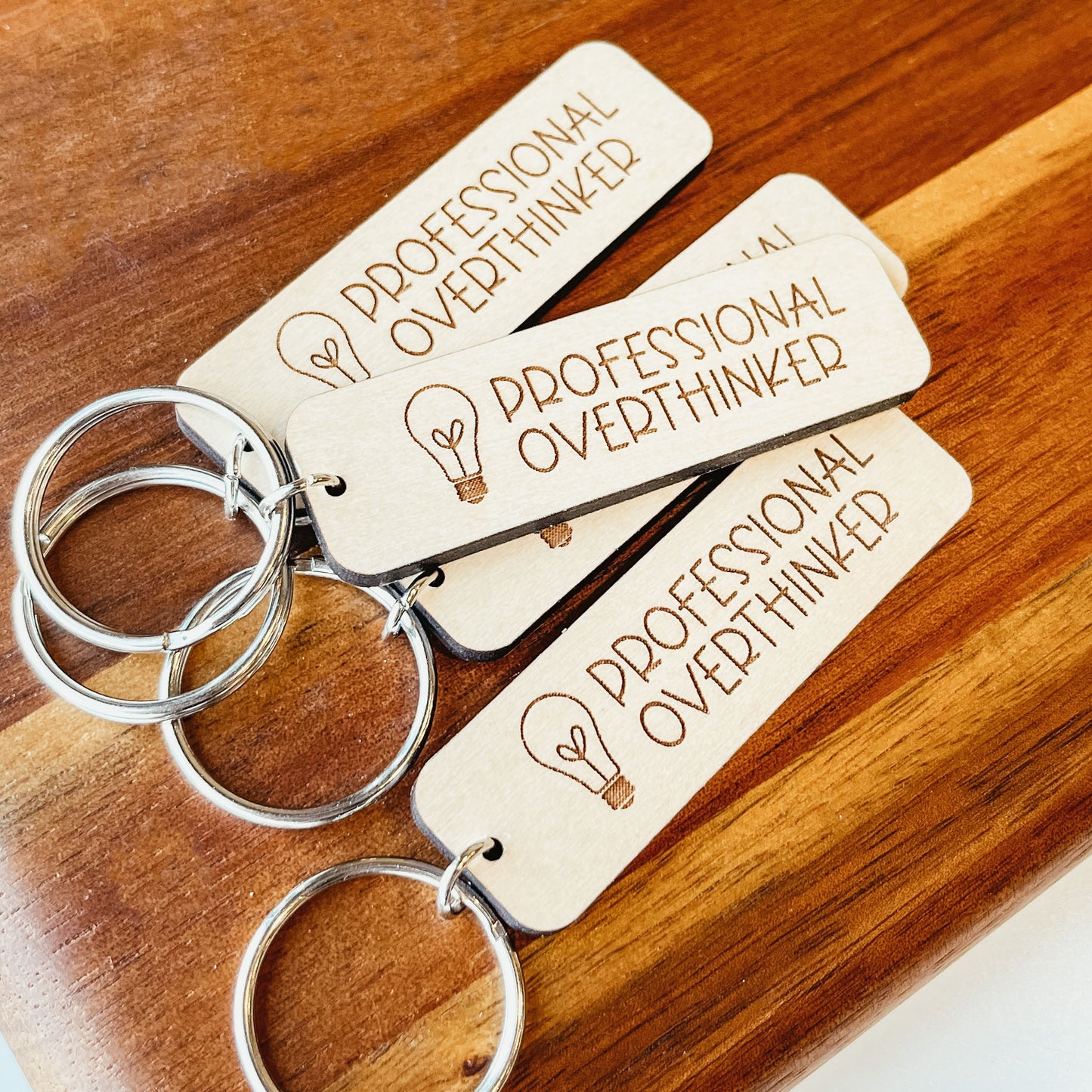 Professional Overthinker Keychain