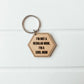 Not a Regular Mom Keychain