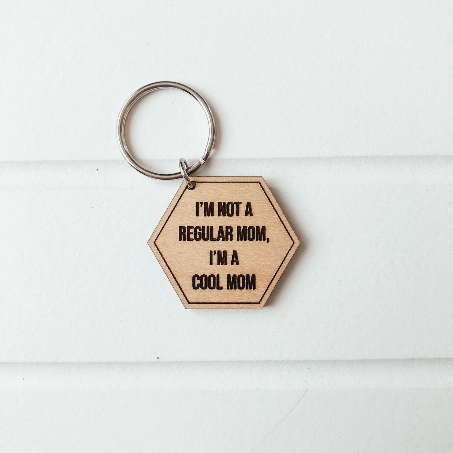 Not a Regular Mom Keychain