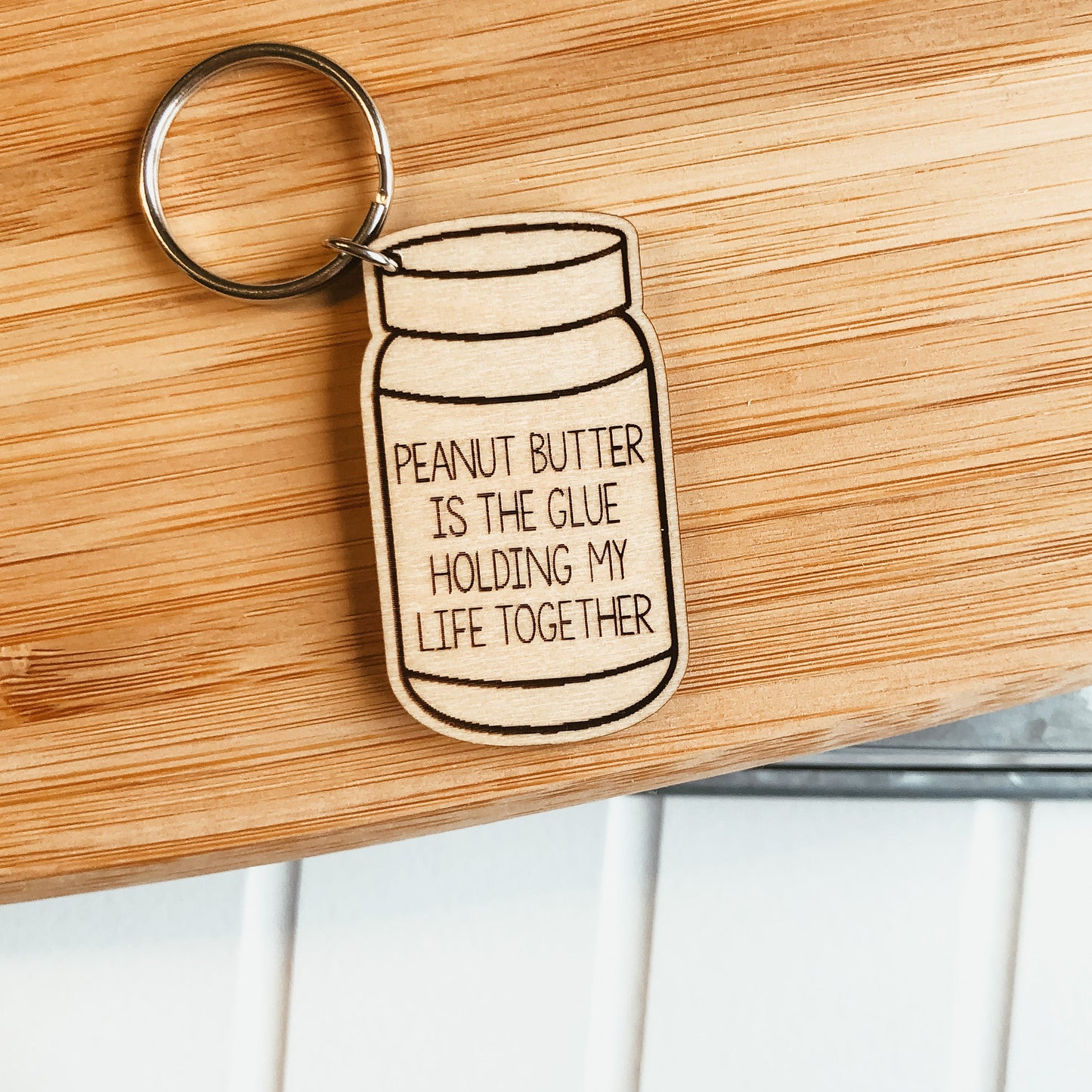 Peanut Butter Keychain