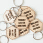 Probably Late For Something Keychain