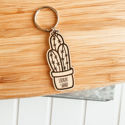Lookin' Sharp Keychain